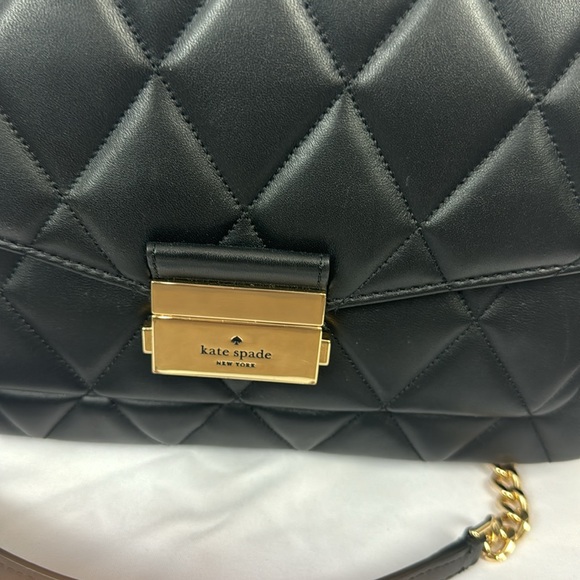 KATE SPADE Carey Medium Flap Chain Shoulder Leather Bag - Picture 4 of 6